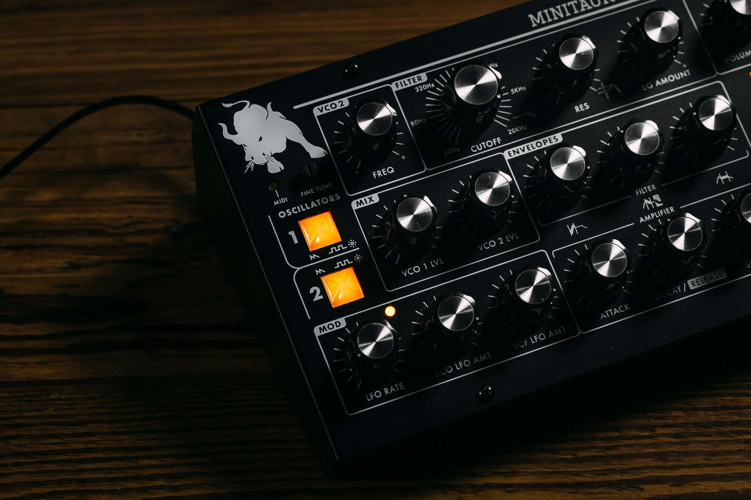 Moog minitaur bass synthesizer